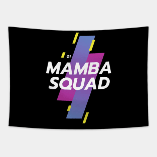 Funny Mamba Squad Tapestry