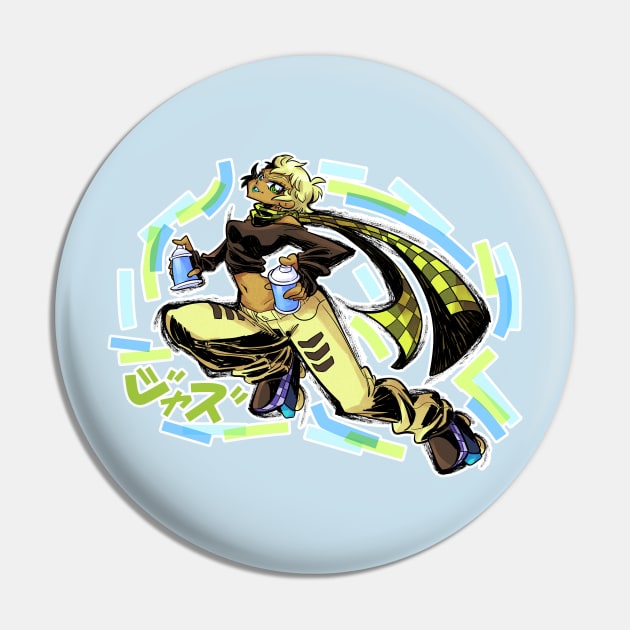 Jet Set Radio : Jazz Pin by Rafchu