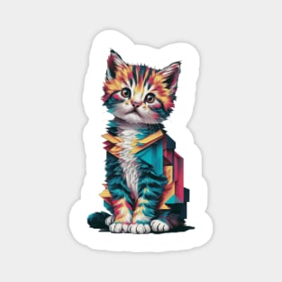 A Majestic Feline - Urban Clothing Magnet