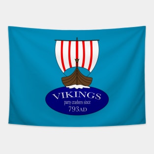 Viking party crashers Tapestry