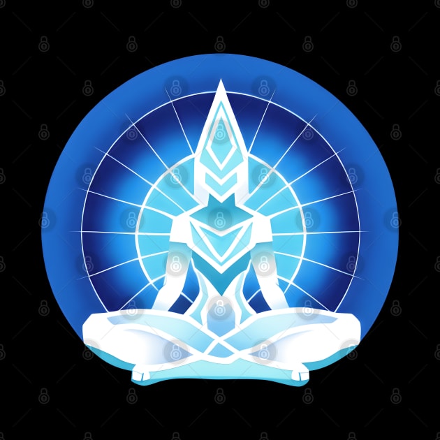 Aura Blue Meditation 06 by CGI Studios