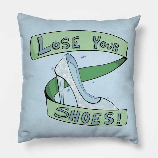 Cindy’s shoes Pillow by nfergason