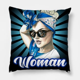 Never Underestimate The Power Of A Woman Born In October Pillow