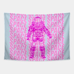 Pink Space Tapestry