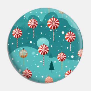 christmas candy at seamless pattern style Pin