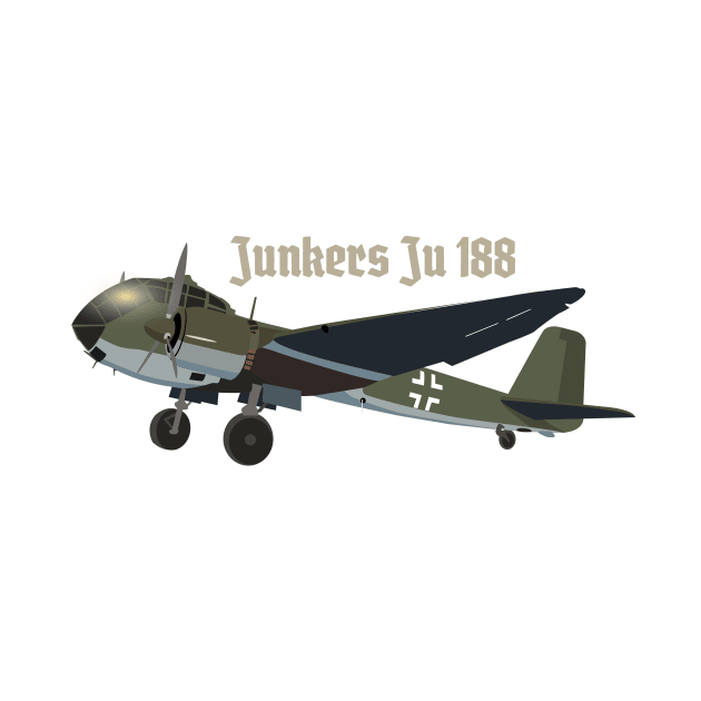 Junkers Ju 188 German WW2 Airplane by NorseTech