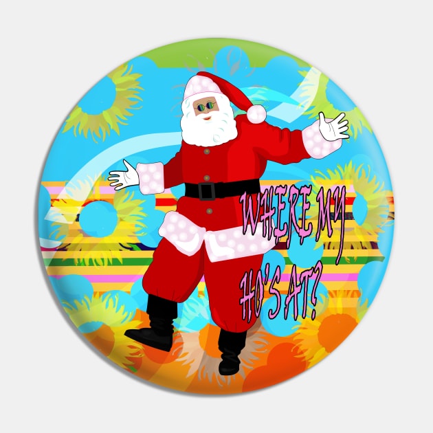 Santa Claus Pin by momomoma