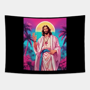 Jesus Christ Love Thy Enemies Tapestry