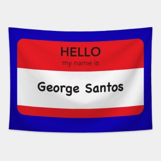 Hello my name is George Santos Tapestry