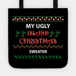 My Ugly Island Christmas Sweater Tote