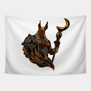 Anubis, steampunk design Tapestry