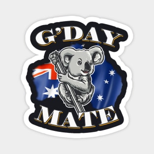 G'Day Mate Australia Day Koala Bear Magnet