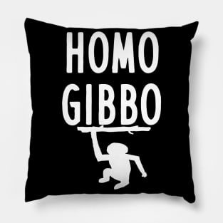 Homo Gibbo Monkey Gibbon hylobatidae animals Pillow