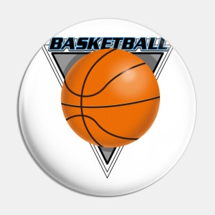 Basketball logo Pin