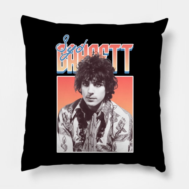 Syd barrett Pillow by Olivia alves