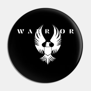 Warrior Phoenix Rising Pin