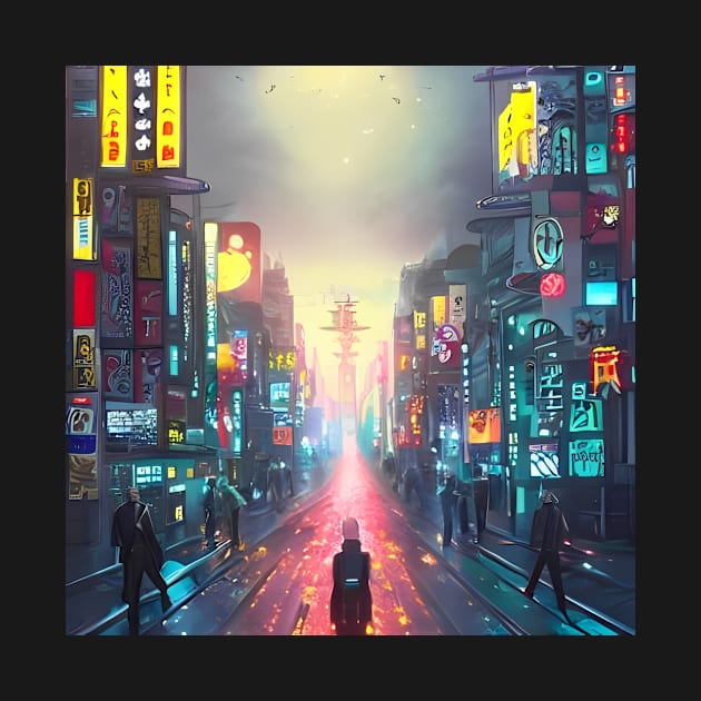 Tokyo Neon - Night Scenario - Animated Royal look by Trendy-Now