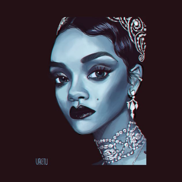 Blue RiRi by VactuART