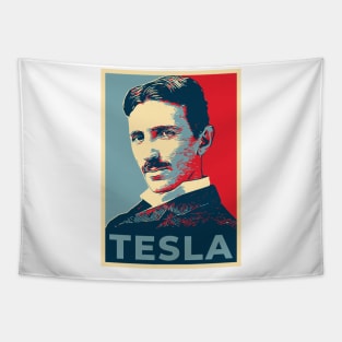 Nikola Tesla Tapestry