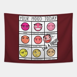 Your Mood Today (Light) Tapestry