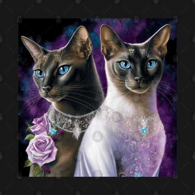 Abyssinian Pair by Enchanted Reverie
