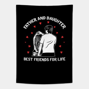 Father and daughter bestfriends for life! Tapestry