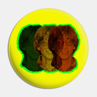 Bill Gates Mugshot Threeways Pin