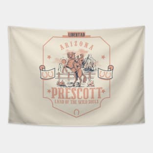 Prescott Arizona wild west town Tapestry