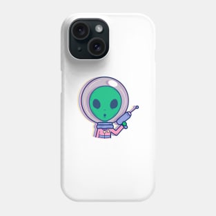 Alien On The Mission Of Peace - This Is My Human Costume Phone Case