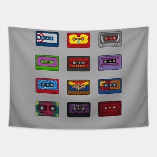 Superhero Mixtape Tapestry