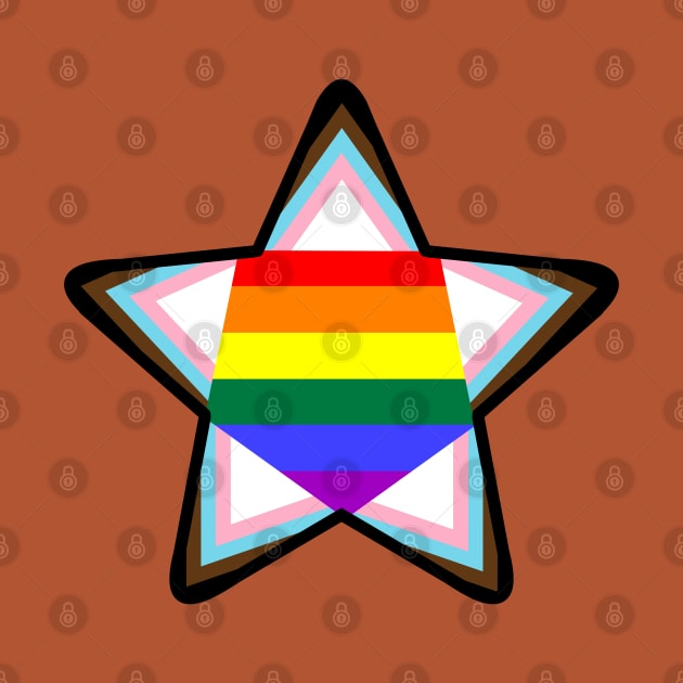 Inclusive Pride Star by SimplyPride