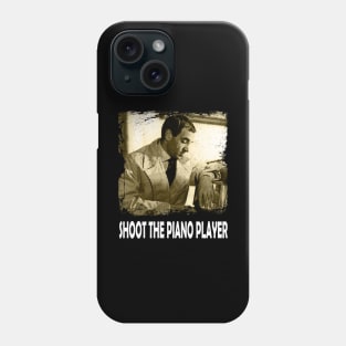 Vintage Noir Vibes Relive Shoot Player with Stylish Fan Fashion Phone Case