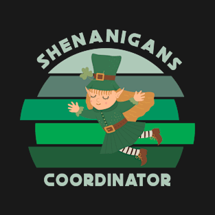 Shenanigans Coordinator Funny Teacher St Patrick's Day Gift Classic T-Shirt