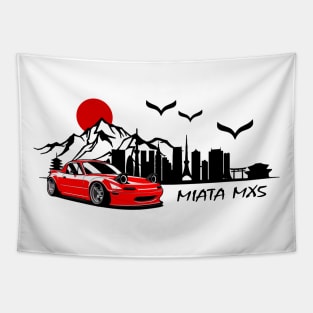 Mazda Miata MX5, JDM Car Tapestry