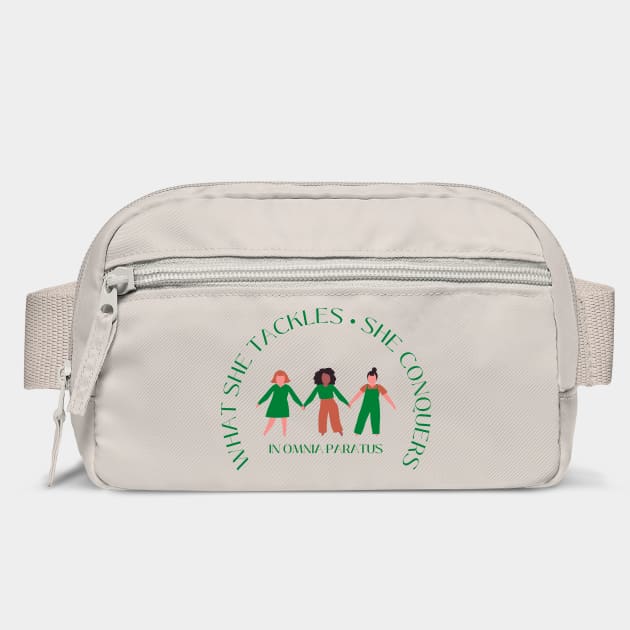 What she tackles, she conquers. In Omnia Paratus - fundraiser by Stars Hollow Mercantile