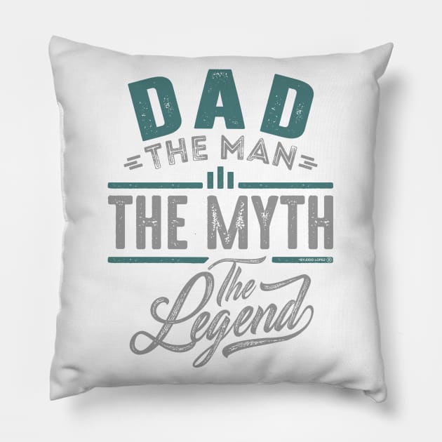 Dad The Man Pillow by C_ceconello