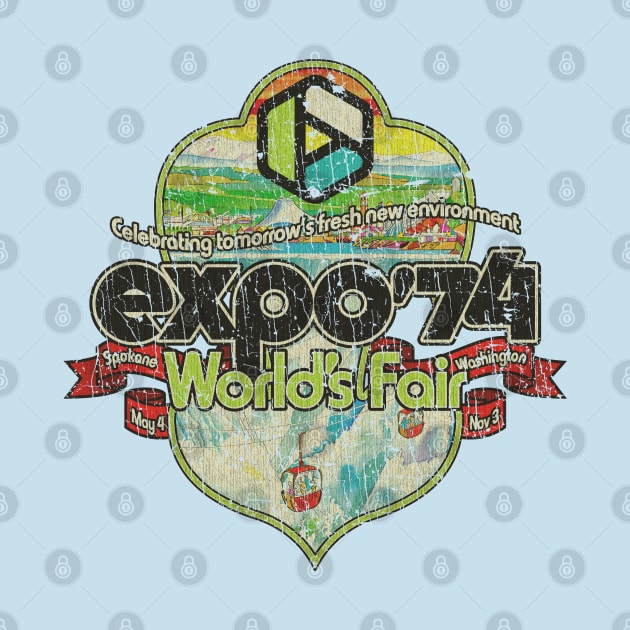 Expo '74 World's Fair Crest 1974 by JCD666