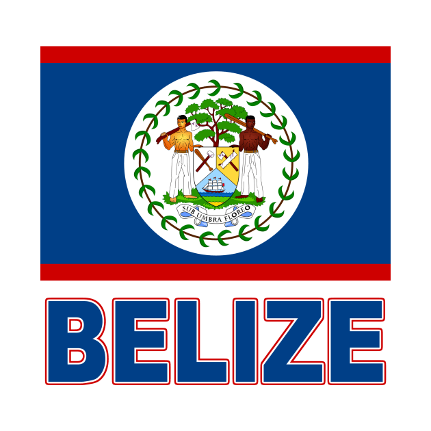 The Pride of Belize - Belizean Flag Design by Naves