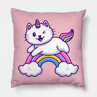 Cute Cat Unicorn Flying Pillow