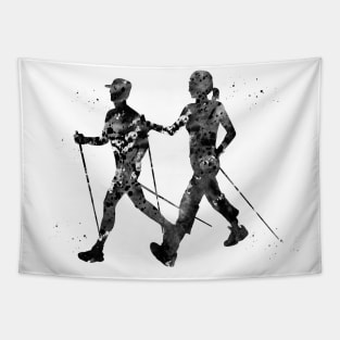 Nordic walking Tapestry