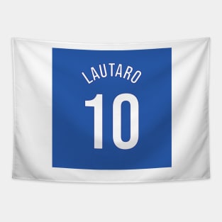 Lautaro 10 Home Kit - 22/23 Season Tapestry