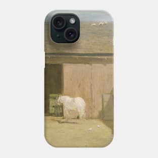 New England Barnyard by Julian Alden Weir Phone Case