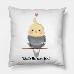 What’s the word bird? Pillow