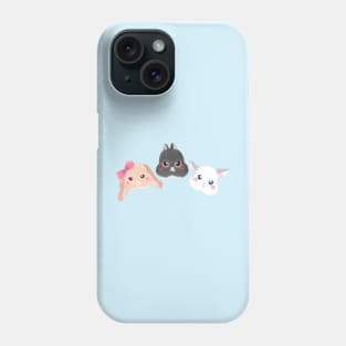 BSC Head Rabbit Horizontal Line | Bunniesmee Phone Case