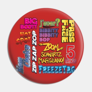 Improv Games Pin