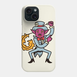 Vintage Cartoon Demon Circus Ringmaster Phone Case