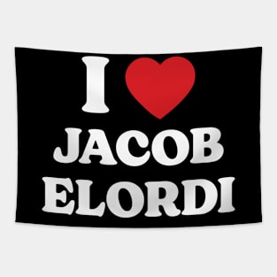 I Heart Jacob Elordi Tapestry