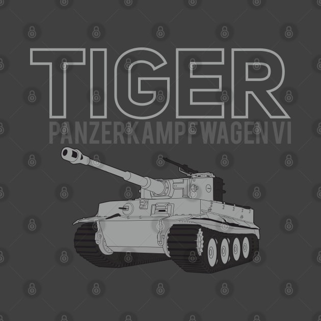 Magnificent Pz-VI Tiger by FAawRay