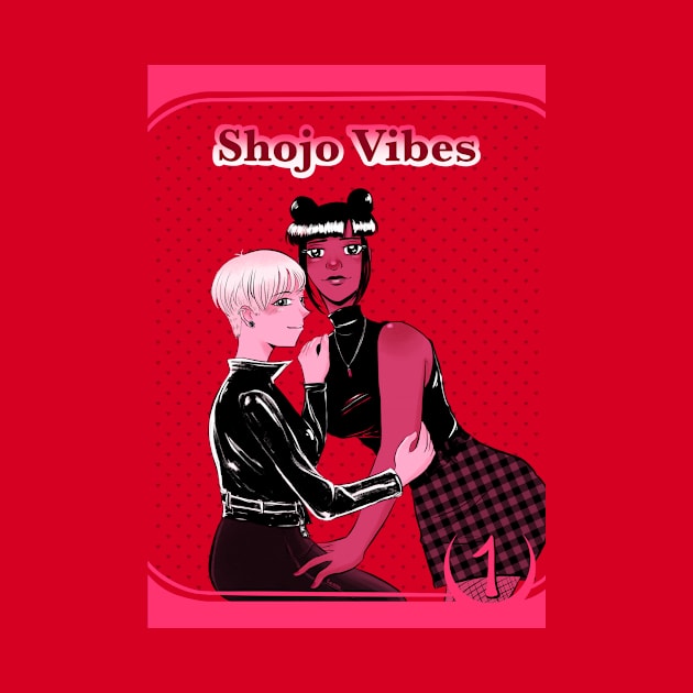 Shojo Vibes Manga Cover (Pink) by samiaselene