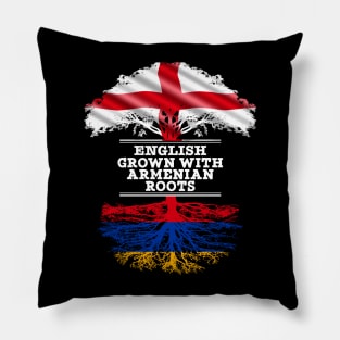 English Grown With Armenian Roots - Gift for Armenian With Roots From Armenia Pillow